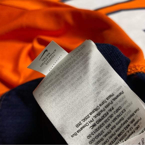 Denver Broncos Nike Courtland Sutton Orange Men's Size XL Jersey Authentic New - Picture 6 of 10